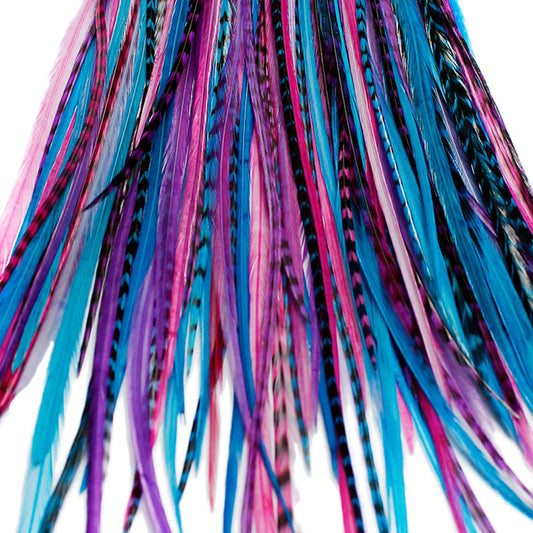 15x Discount  B-Grade Feathers - Berry