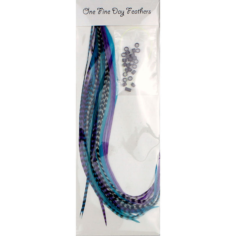 25x Short 7-9 inch Feathers - Starlight