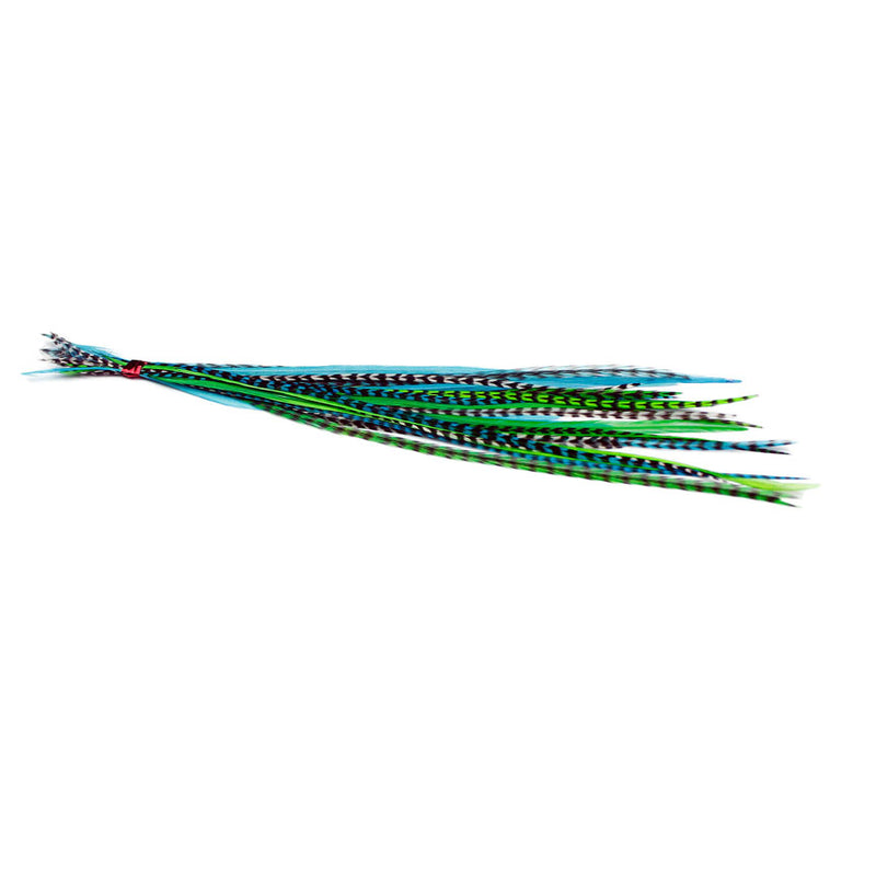 25x Short 7-9 inch Feathers - River