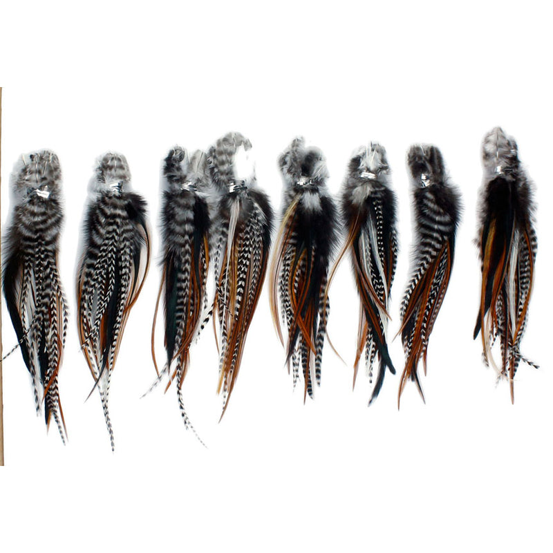 25 Mini Fluffy Hair Feathers
